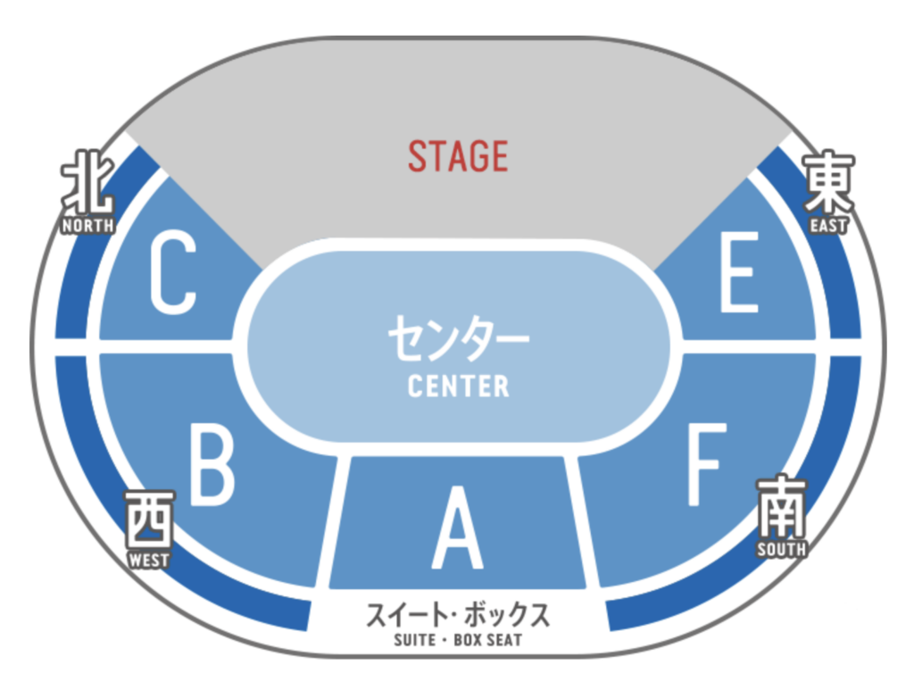 横アリのジャニーズ見学関係者席どこ？構成についても！ | Rizz