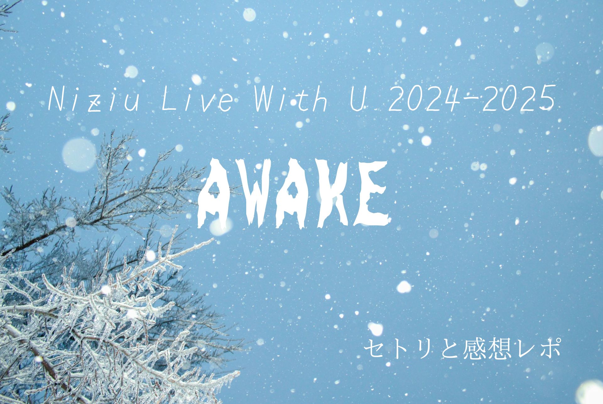 NiziUライブ2024-2025福井セトリと感想レポ | Rizz