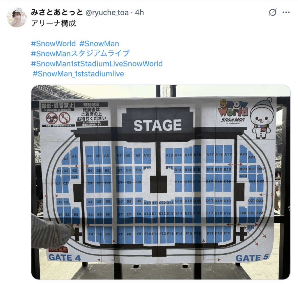 SnowManスタジアム2025国立セトリと感想レポ座席SnowWorld | Rizz - Idol